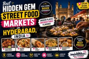 Best Hidden Gem Street Food Markets in Hyderabad, India