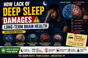 How Lack of Deep Sleep Damages Long-Term Brain Health